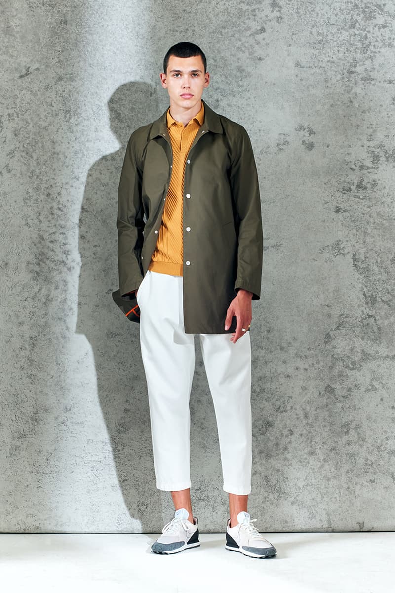 wax london spring summer 2021 sweden minimal london british summer italian relaxed Riviera swim shorts shirts button recycyled sustainable french mill france green energy  