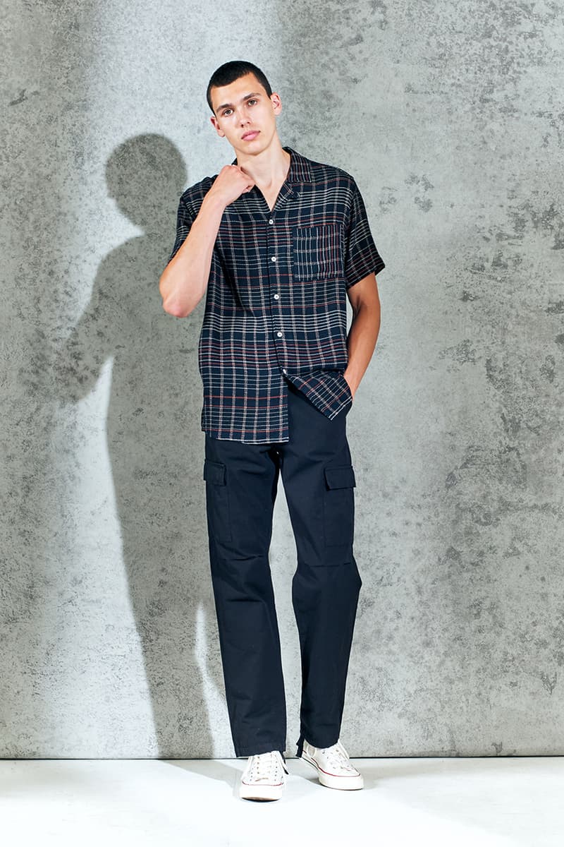 wax london spring summer 2021 sweden minimal london british summer italian relaxed Riviera swim shorts shirts button recycyled sustainable french mill france green energy