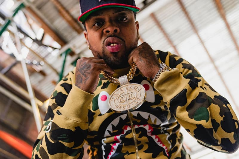 Westside Gunn Buffalo Kids Art Gallery Opening announcement Walden Galleria Fashion Rebel nike collabs original art, magazines, kids' clothes hats