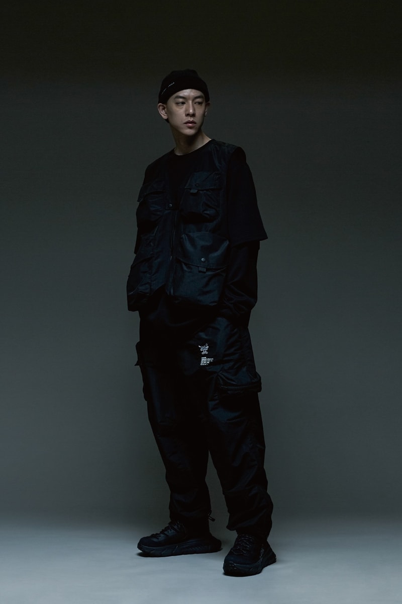 WISDOM Holiday Exclusive Collection Lookbook destruction fashion apparel functional outwear black white grey