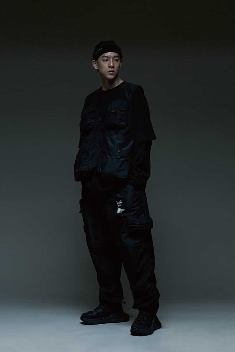 WISDOM Holiday Exclusive Collection Lookbook destruction fashion apparel functional outwear black white grey