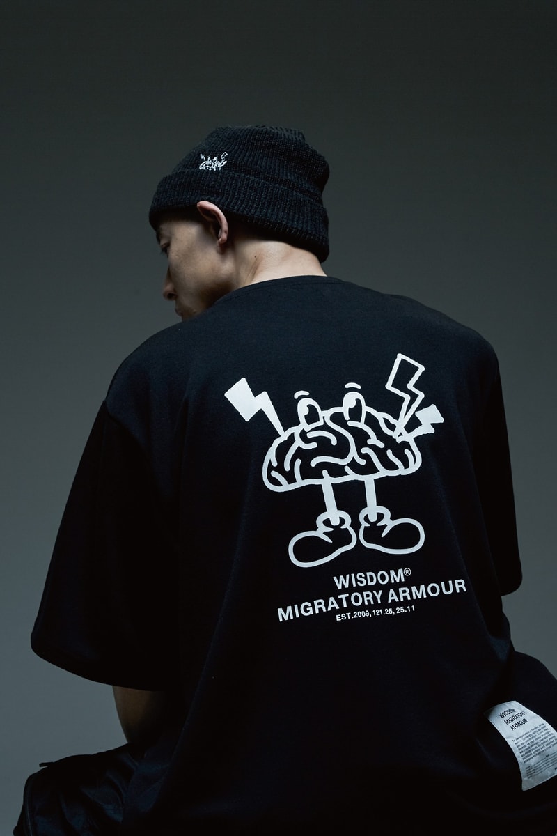 WISDOM Holiday Exclusive Collection Lookbook destruction fashion apparel functional outwear black white grey