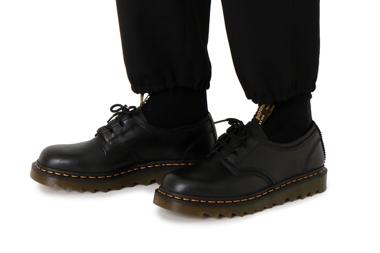 Yohji Yamamoto Adds Ghillie Lacing to Dr. Martens' 1461