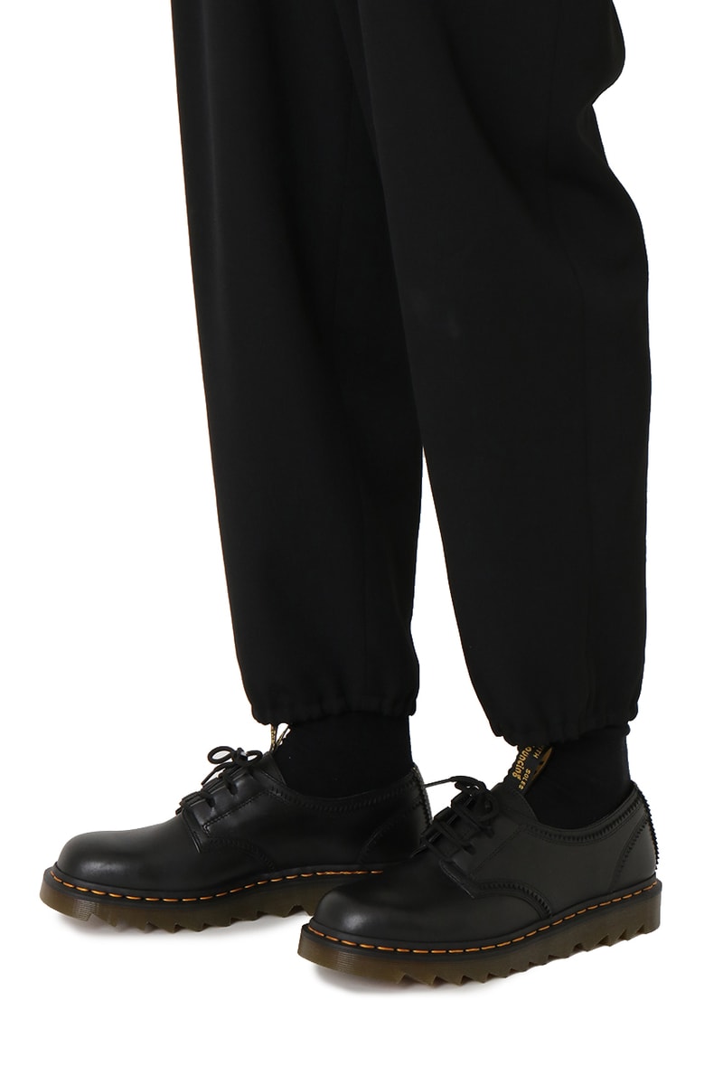 Yohji Yamamoto x Dr. Martens 1461 Temperley Ghillie Shoe collaboration spring summer 2021 ss21 japan yy pour homme yy