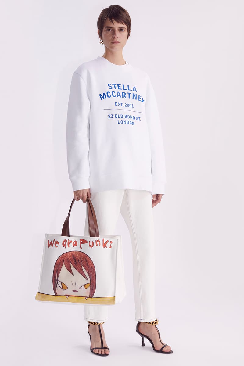 yoshitomo nara stella mccartney spring summer 2021 capsule collection apparel fashion style