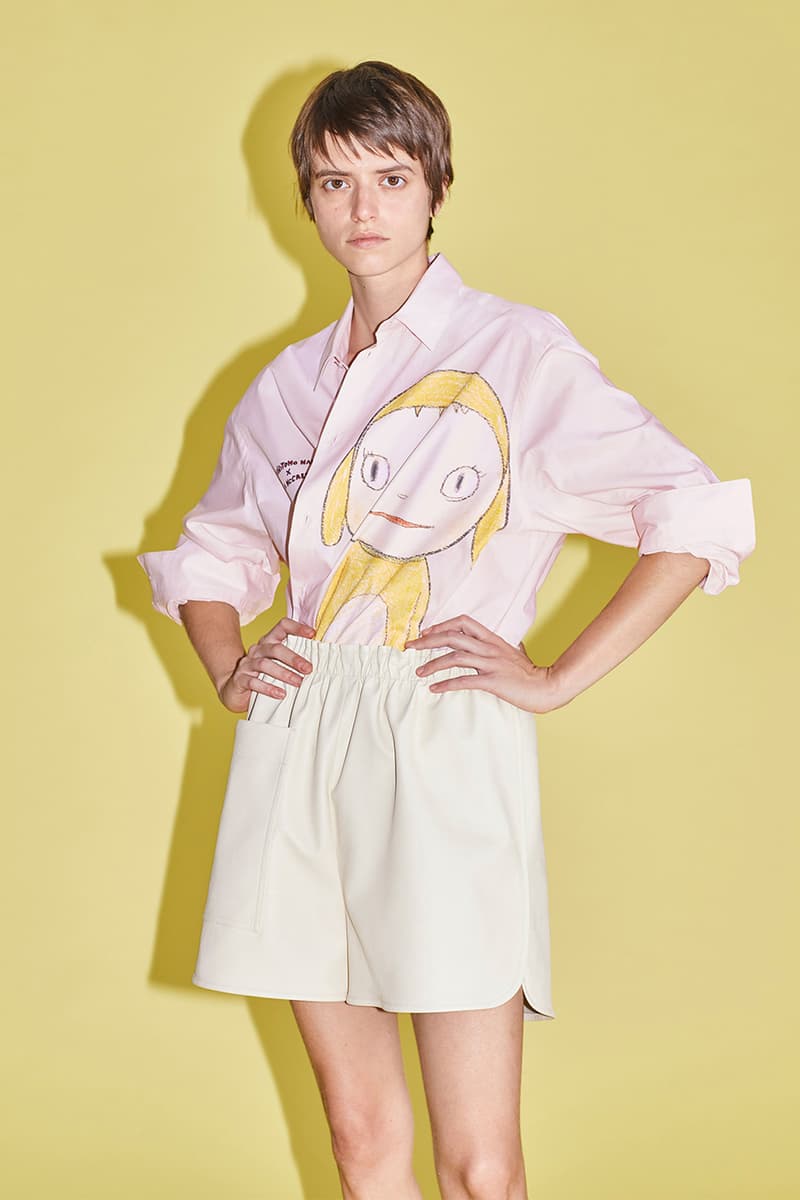 yoshitomo nara stella mccartney spring summer 2021 capsule collection apparel fashion style