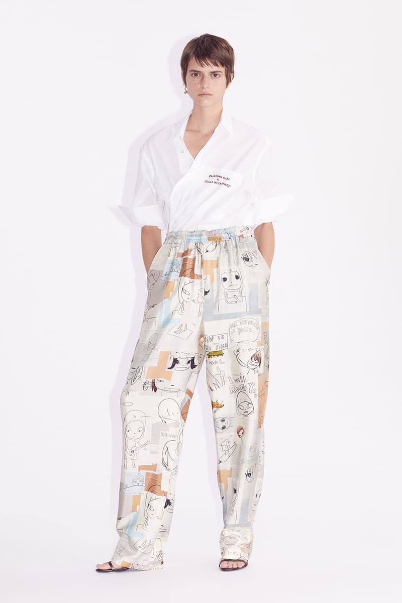 yoshitomo nara stella mccartney spring summer 2021 capsule collection apparel fashion style