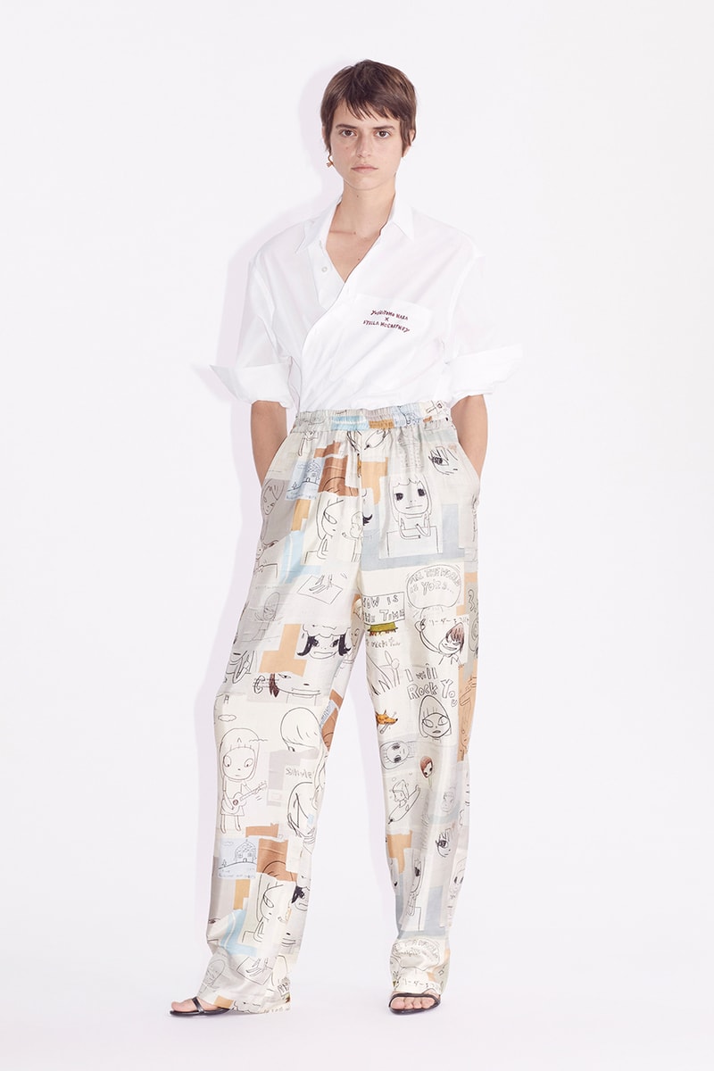 yoshitomo nara stella mccartney spring summer 2021 capsule collection apparel fashion style
