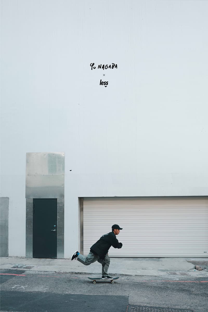 Yu Nagaba x Less Taiwan Lunar New Year Capsule collaboration artist skater city boy roman holiday japan