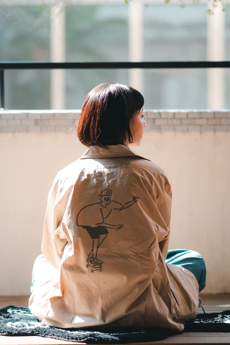Yu Nagaba x Less Taiwan Lunar New Year Capsule collaboration artist skater city boy roman holiday japan