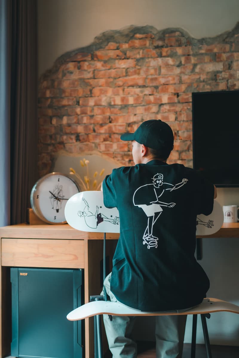 Yu Nagaba x Less Taiwan Lunar New Year Capsule collaboration artist skater city boy roman holiday japan
