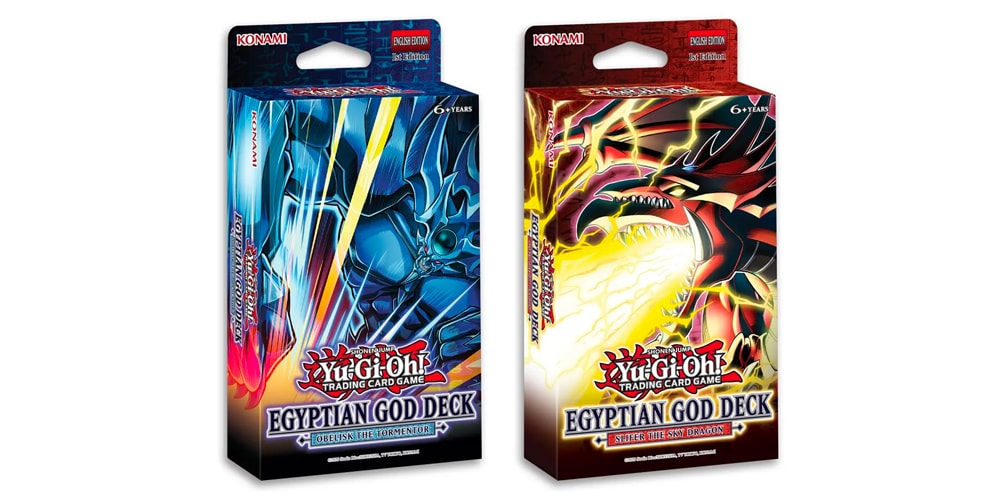 Yu-Gi-Oh TCG Egyptian God Decks Release | Hypebeast Yu-Gi-Oh TCG Egyptian God Decks Release | Hypebeast