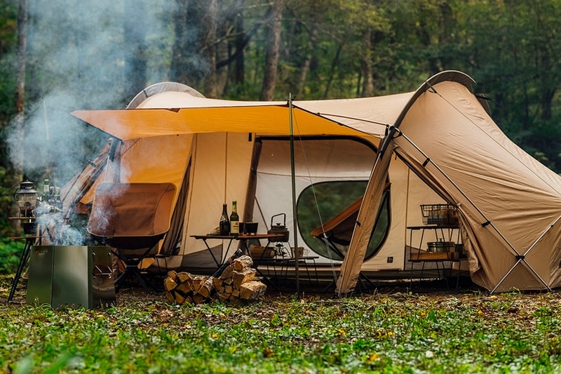 ZANE ARTS Releases Updates to Its Signature Tents  OKITOMA-2, the ZEKU-L stake hammer cups outdoors camping 