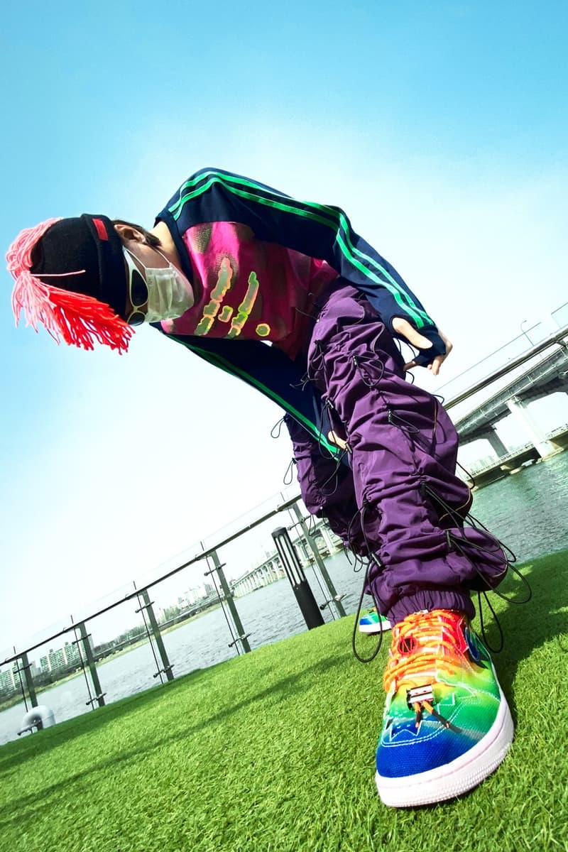 99%IS-Gobchang Pants Release Info punk streetwear south korea Bajowoo sportwear yellow purple black grey white navy