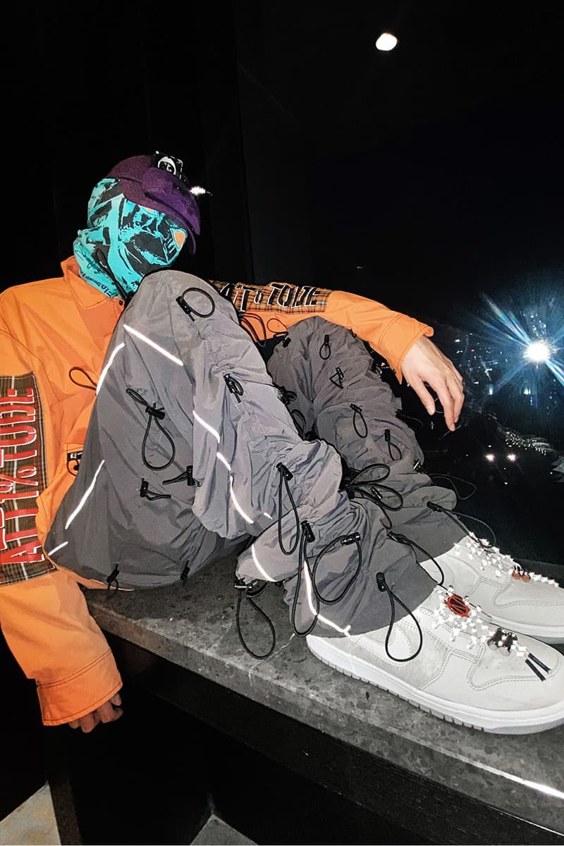 99%IS-Gobchang Pants Release Info punk streetwear south korea Bajowoo sportwear yellow purple black grey white navy