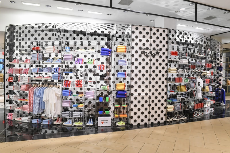 COMME des GARÇONS POCKET Store at Bloomingdale's play cdg buy store merch inside shop website price chuck taylor converse 70
