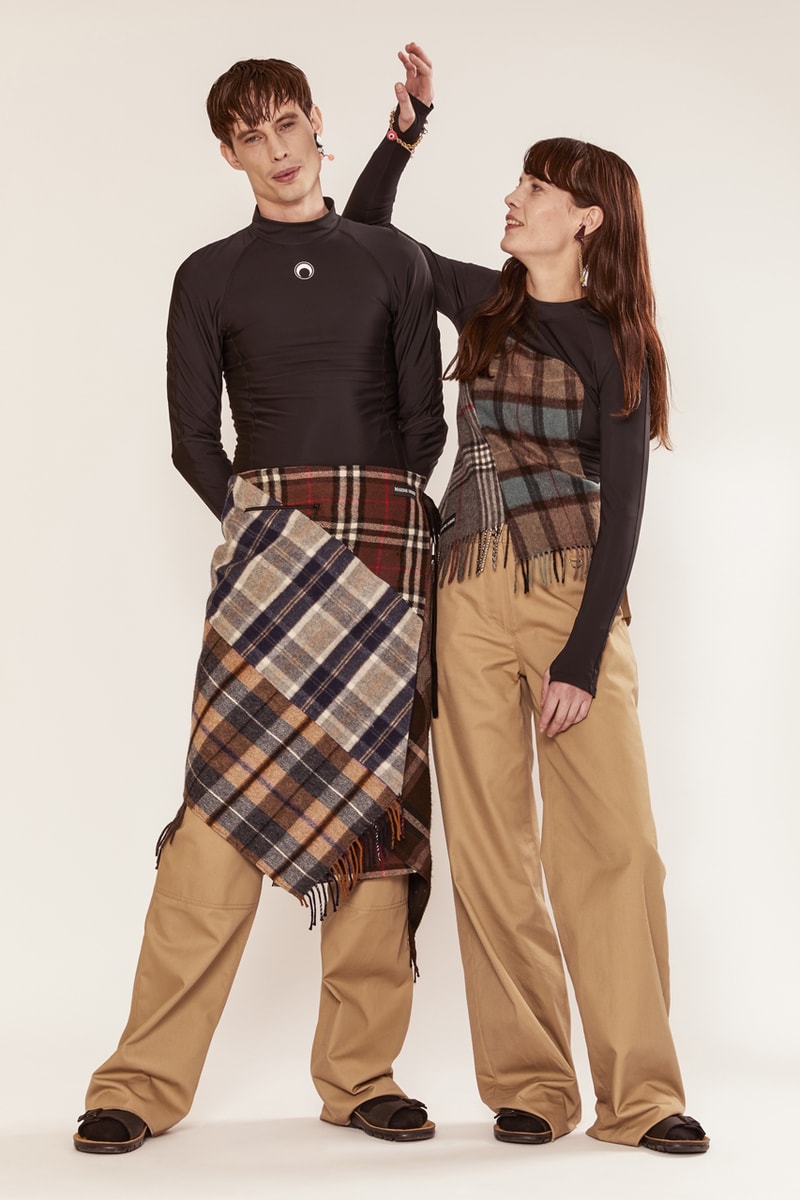 Marine Serre Fall/Winter 2021 Collection Lookbook recycling upcycling womenswear menswear moon fw21 release date info buy documentary watch film book leggings crescent price