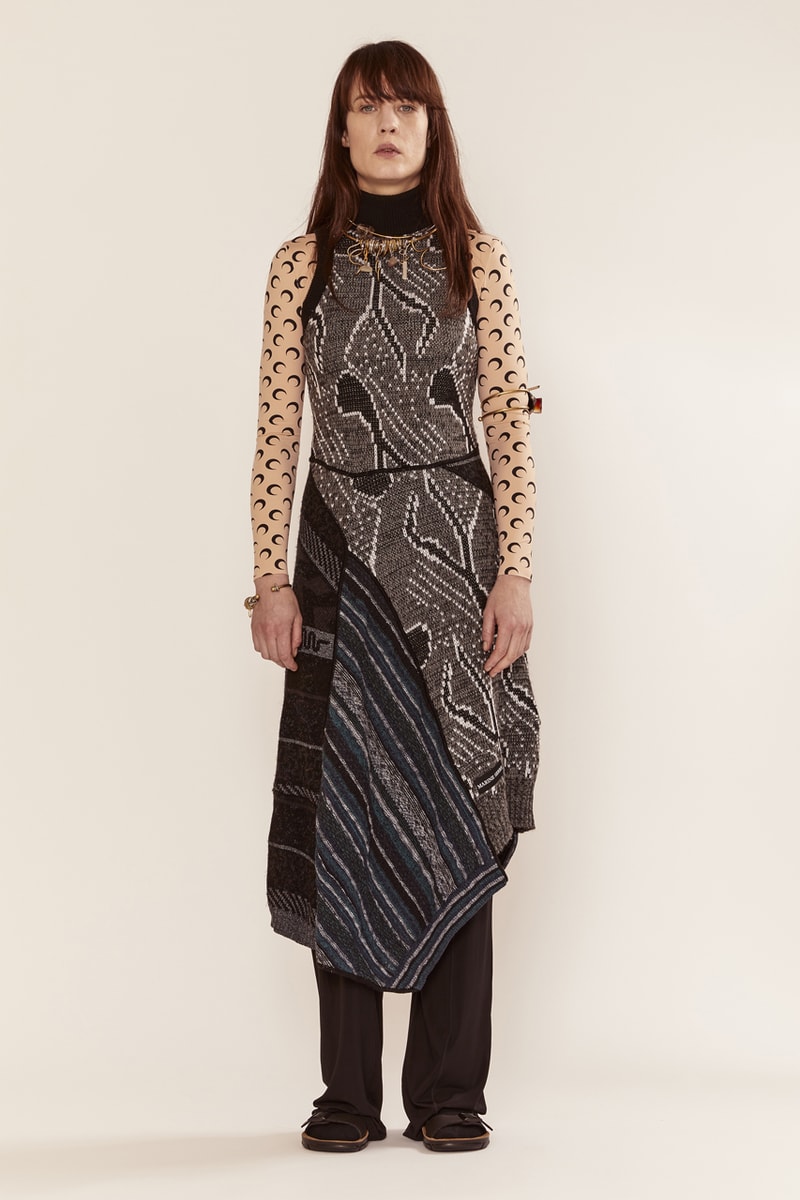 Marine Serre Fall/Winter 2021 Collection Lookbook recycling upcycling womenswear menswear moon fw21 release date info buy documentary watch film book leggings crescent price