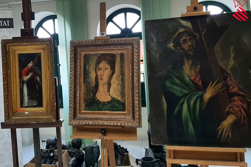 Spanish Police Seize Fake Artworks That Were Selling for $14.7 Million USD el greco amedeo modigliani francesco goya 