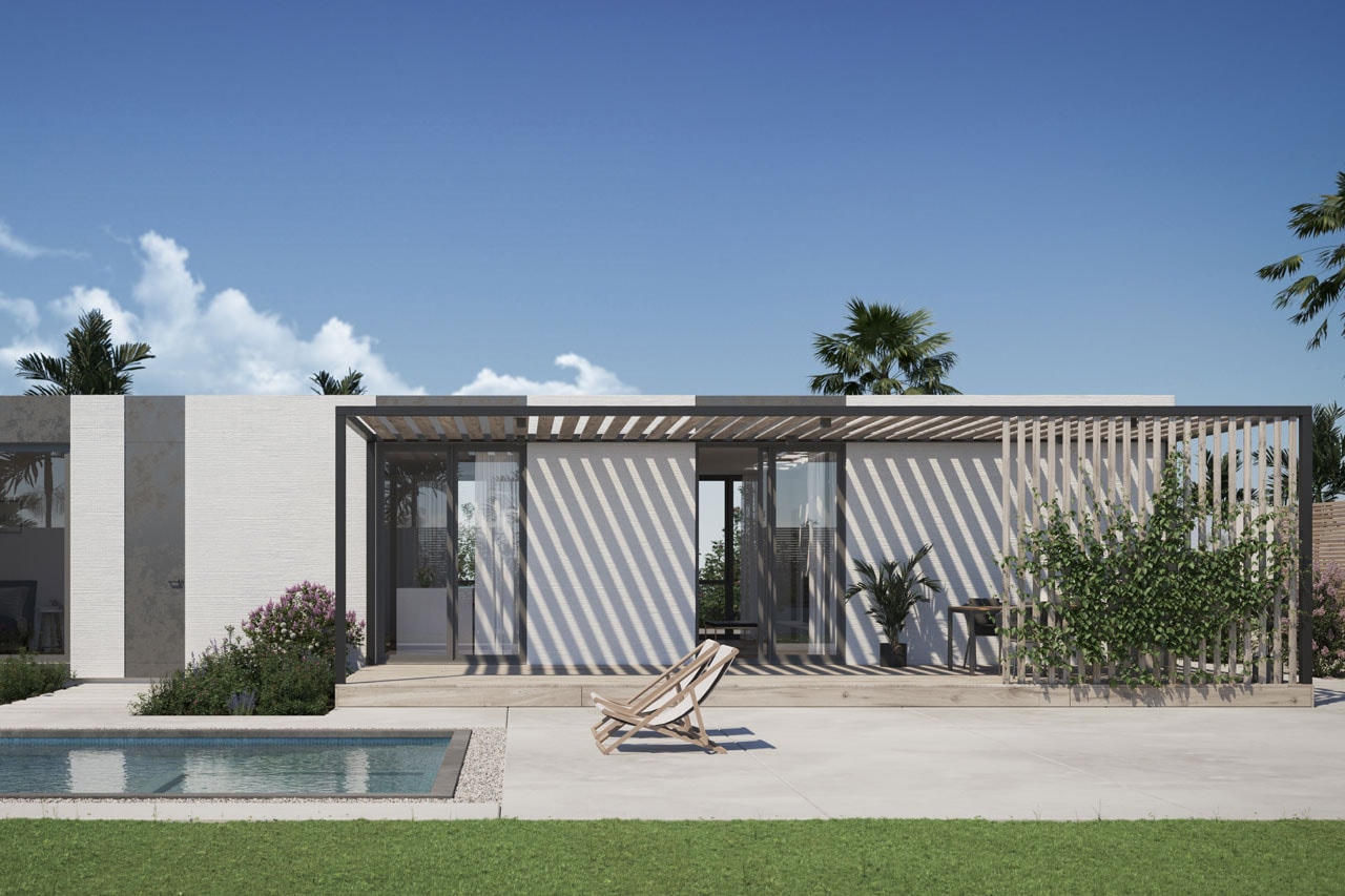 Community of 3D-Printed Houses Is Popping Up in California rancho mirage desert environmentally friendly eco architecture
