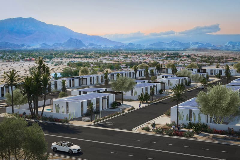 Community of 3D-Printed Houses Is Popping Up in California rancho mirage desert environmentally friendly eco architecture