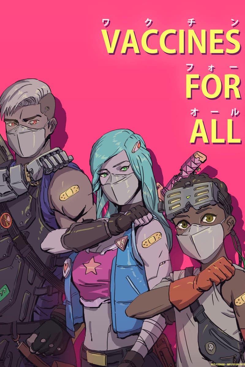 Design Lab Amplifier Launches Contest for Pro-Vaccine Artworks covid-19 pandemic global call