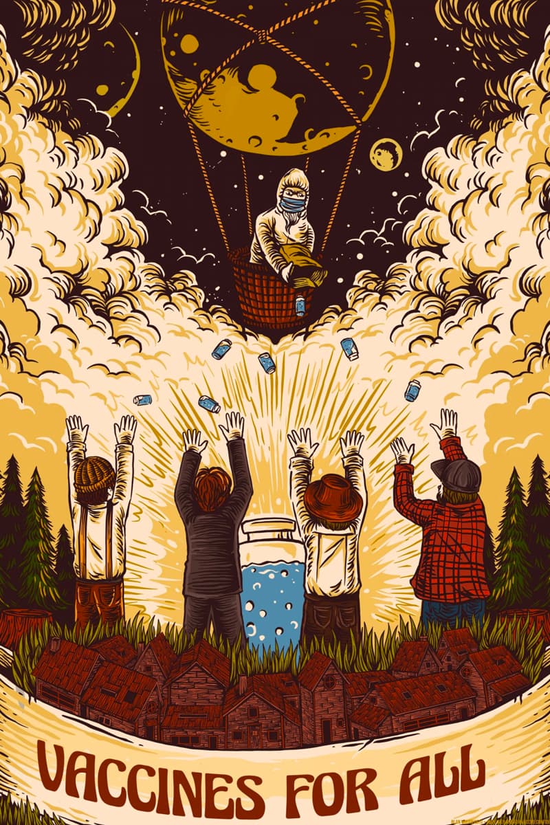 Design Lab Amplifier Launches Contest for Pro-Vaccine Artworks covid-19 pandemic global call