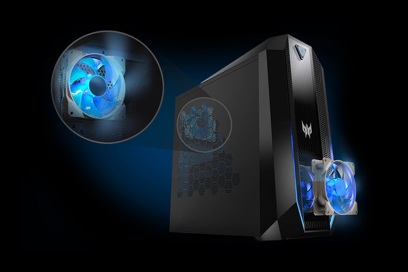 PO3-620-H72YH / 307 ACER Predator Orion 3000 pc desktop release gaming nvidia rtx GPU RAM pc windows Japan desktops tower ITX 