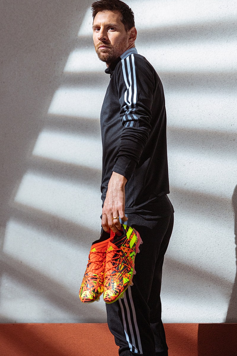 adidas football soccer lionel messi nemeziz rey del balon goat greatest of all time release information