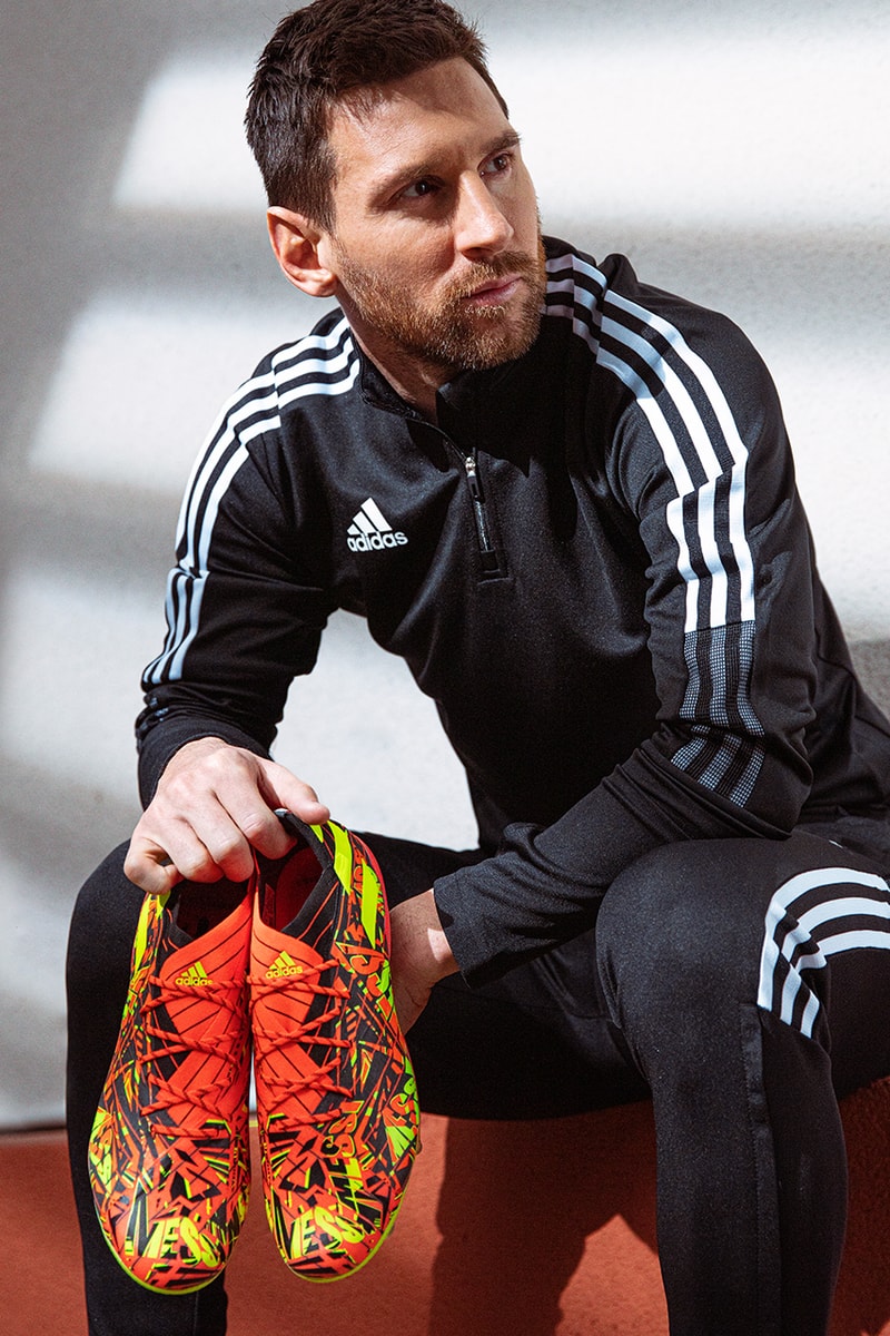 adidas football soccer lionel messi nemeziz rey del balon goat greatest of all time release information