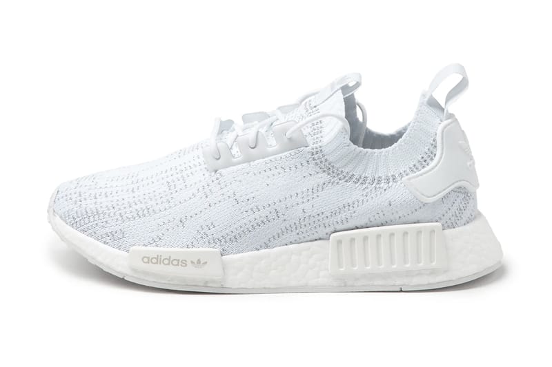 grey and white nmd