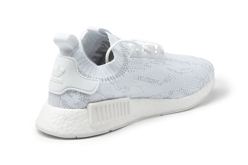 adidas NMD R1 "Cloud White/Grey One" FX6768 Digi Camo 2016 Footwear Shoe Sneaker Release Information BOOST Three Stripes EVA Plugs Primeknit 