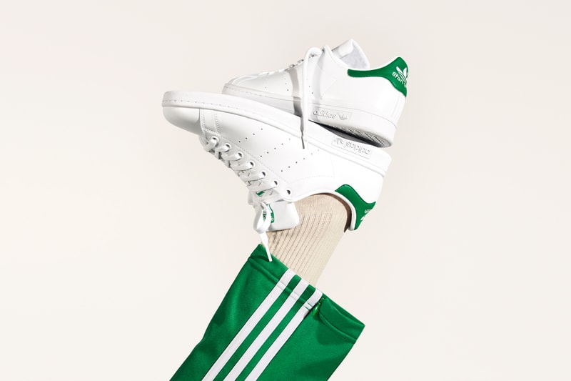 adidas plastic waste recycled stansmith sneaker white shoe iconic primegreen sustainability  