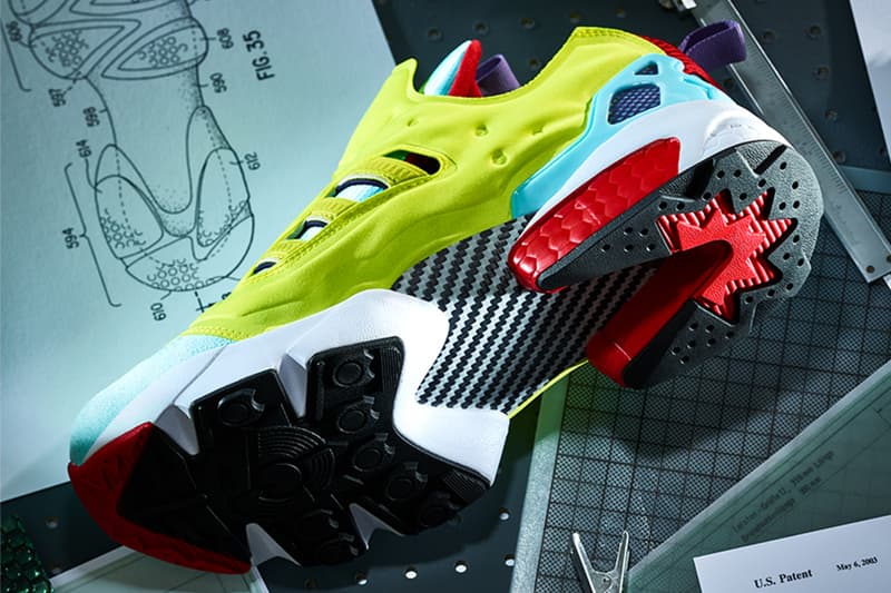 adidas Originals x Reebok ZX Pump Fury "A-ZX" Series "Aqua" "Citron" Instapump Fury ZX 8000 Three Stripes OG Sneaker Release Information Drop Date Closer First Look Shoe Footwear Collaboration 