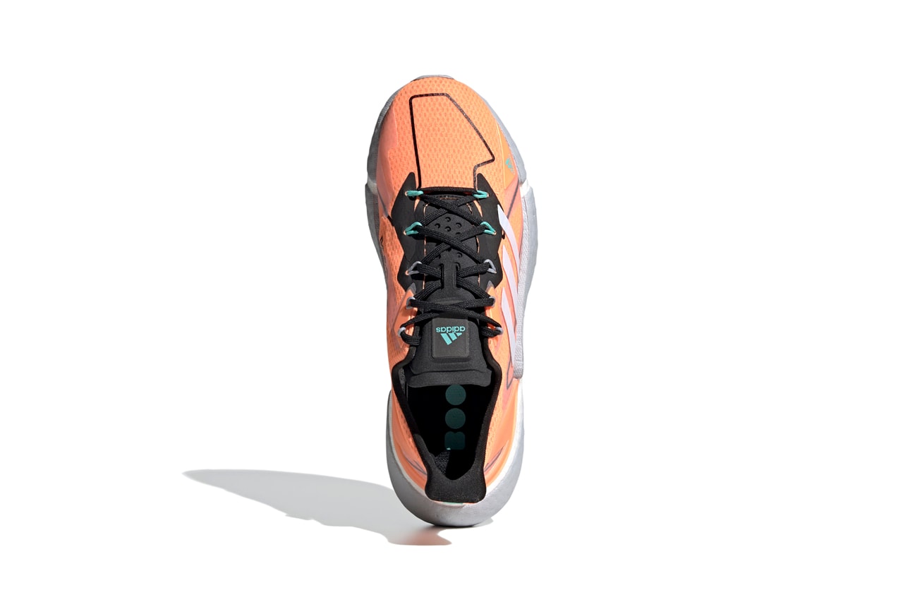 adidas X9000L4 HEAT.DRY Running Shoes FY1209 Screaming Orange / Dash Grey / Core Black Release Information Nylon Mesh Upper Drop Date Info Sneakers Footwear Marathon Shoes Three Stripes BOOST