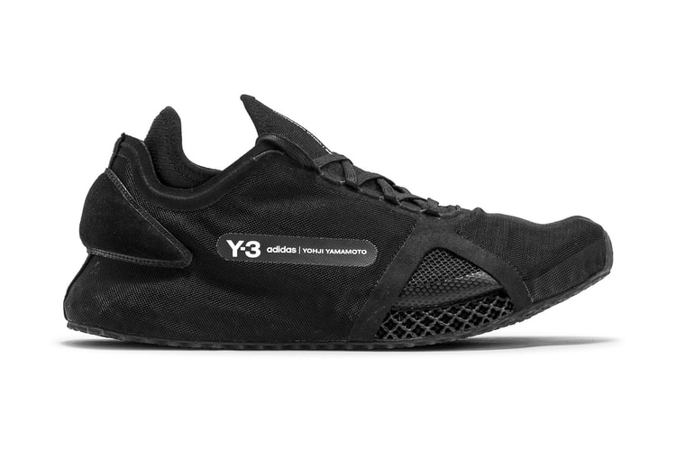 Y-3's RUNNER 4D IO Lands in "Triple Black"