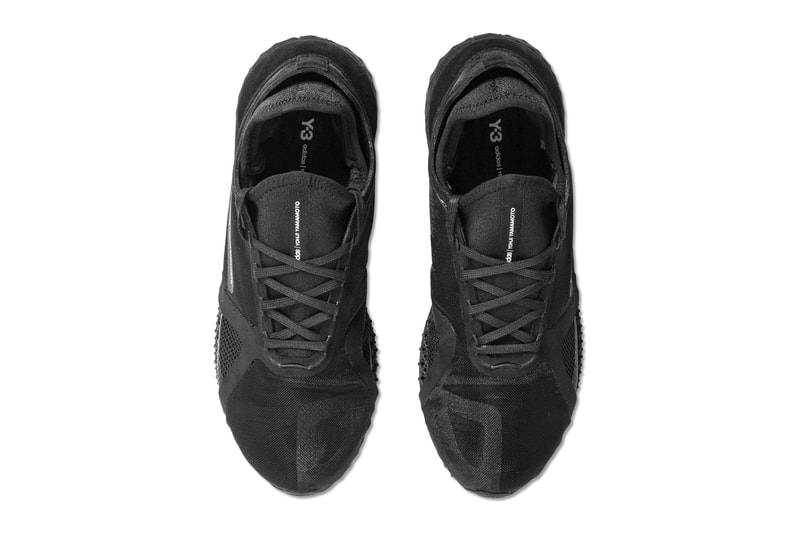 y 3 runner 4d io black menswear streetwear spring summer 2021 ss21 collection shoes trainers runners release