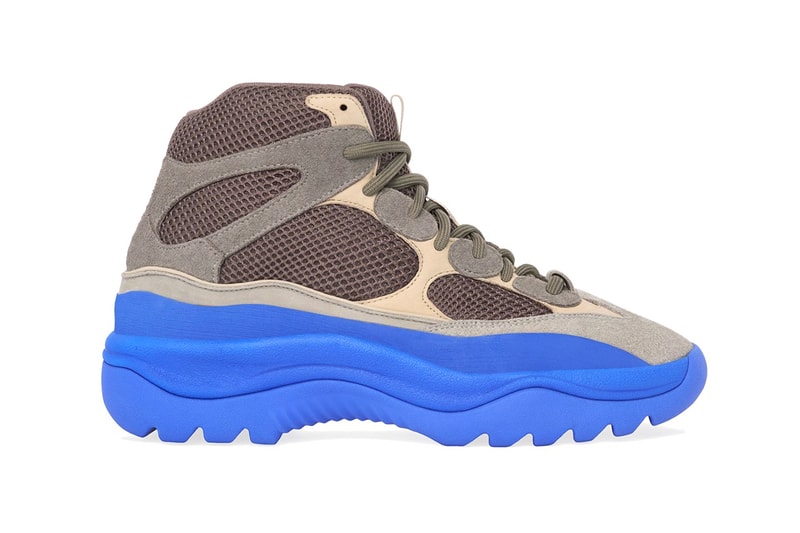yeezy desert boot taupe blue release date info store list buying guide photos price kanye west