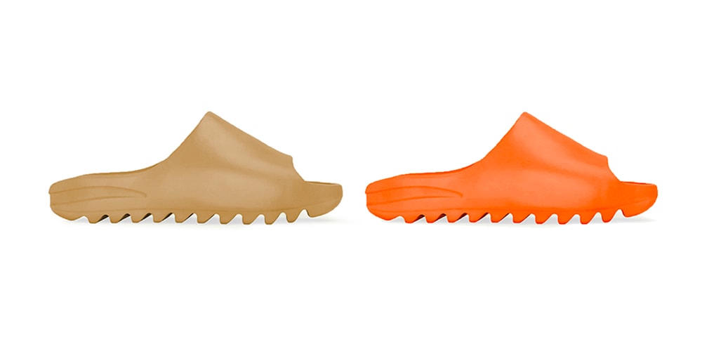 adidas gazelle silver green womens adidas Yeezy Slide Enflame Orange – YankeeKicks Online main image 0