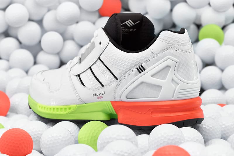 Here's a Detailed Look at the adidas ZX 8000 Golf Torsion Boost FZ4412