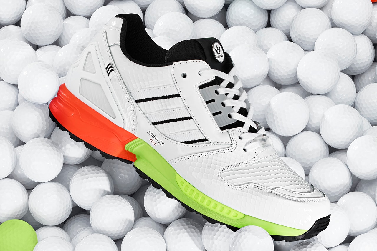 Here's a Detailed Look at the adidas ZX 8000 Golf Torsion Boost FZ4412