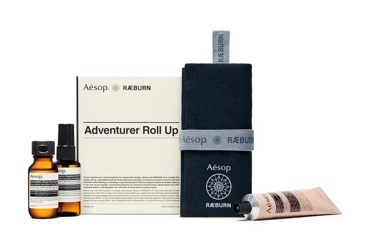 A Closer Look at Aesop & RÆBURN Travel Essentials Collaboration