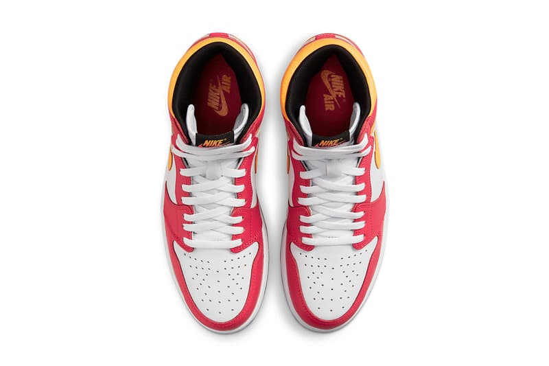 air jordan 1 retro high og light fusion red white black laser orange 555088 603 release date info store list buying guide photos price