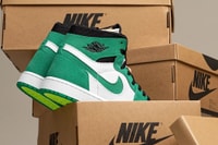 Classic Colorblocking Meets Updated Materials on the Air Jordan 1 High Zoom CMFT "Stadium Green"