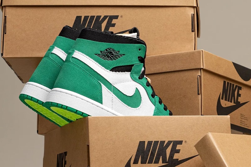air michael jordan brand 1 high zoom cmft stadium green black white ghost CT0978 300 official release date info photos price store list buying guide