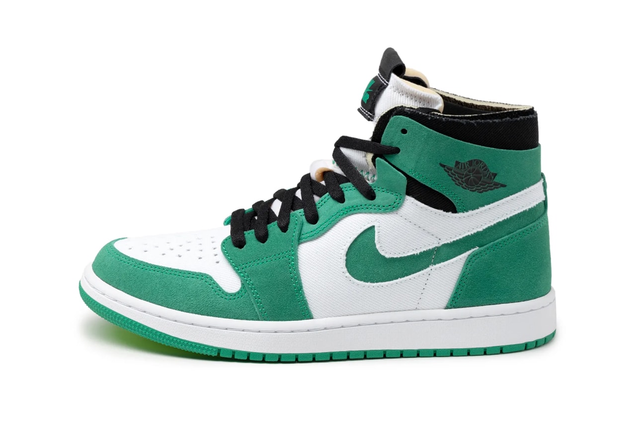 air michael jordan brand 1 high zoom cmft stadium green black white ghost CT0978 300 official release date info photos price store list buying guide