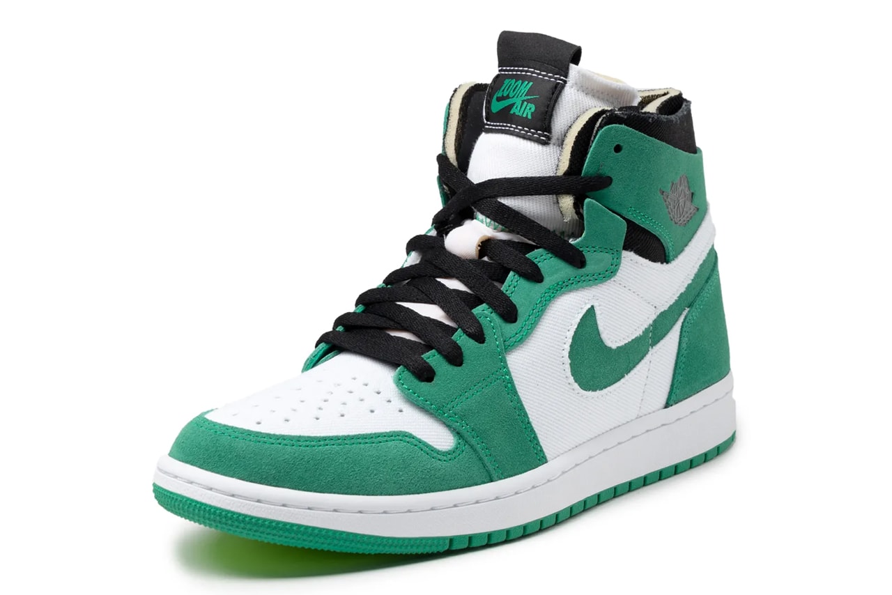 air michael jordan brand 1 high zoom cmft stadium green black white ghost CT0978 300 official release date info photos price store list buying guide