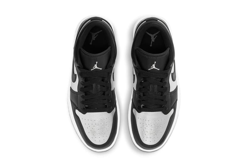 air jordan 1 low black metallic silver DA5551 001 release info date store list photos buying guide naked