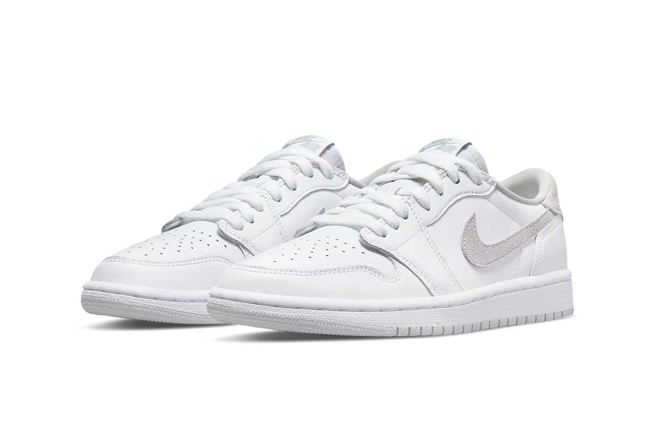 air jordan 1 low OG white neutral grey CZ0775 100 release date info store list buying guide price photos
