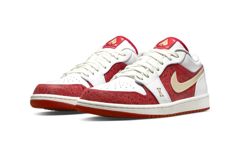 Air Jordan 1 Low Spades Release Info dj5185-100 Date Buy Price 